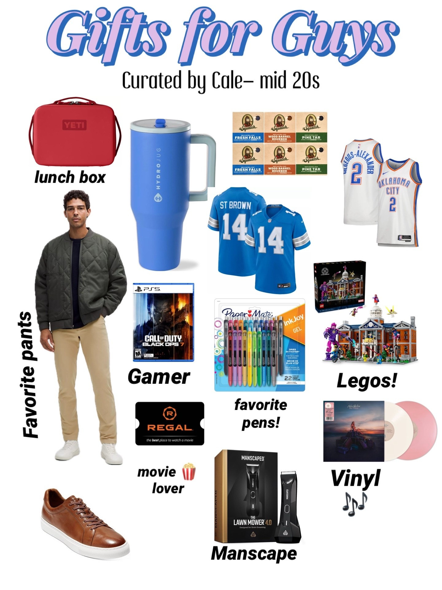 Cale is about to turn 25 and graduate from law school. He’s loves music, gaming, and fashion! These are his top picks for gifts for someone his age 

#LTKGiftGuide #LTKHoliday