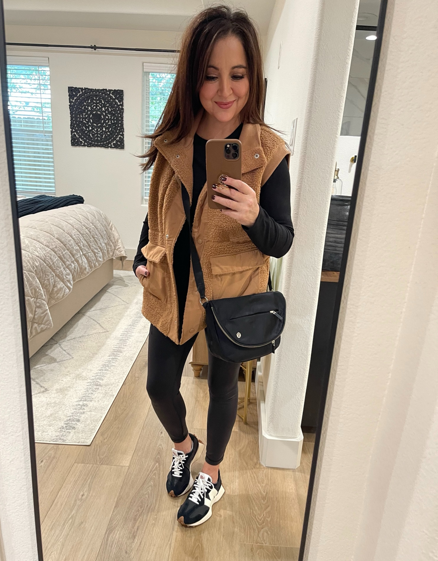 I bought this Sherpa vest last year but tagged similar styles. So easy to throw in over a basic tee and have a cute casual outfit & it comfortable for a busy day!

#LTKStyleTip #LTKFindsUnder50