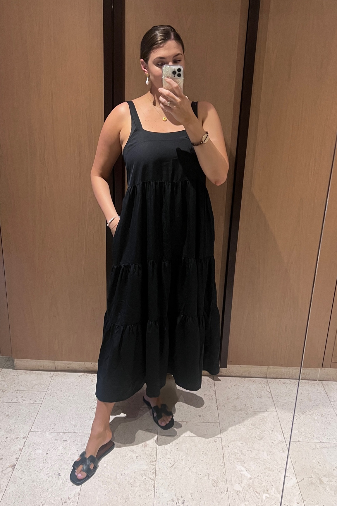 Amazon black vacation maxi dress wearing size L 

Amazon fashion | amazon midsize | amazon womens fashion | amazon fall fashion | amazon outfit | amazon dress | amazon vacation 

#LTKtravel #LTKSeasonal #LTKfindsunder100