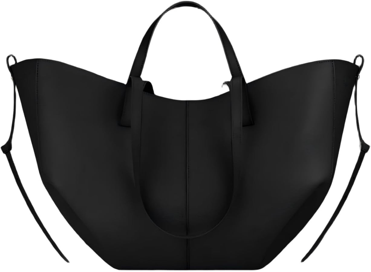 Wing Bag Cyme Cowhide Tote Women Bucket Handbag Premium Leather Lightweight Versatile Shoulder Ba... | Amazon (US)