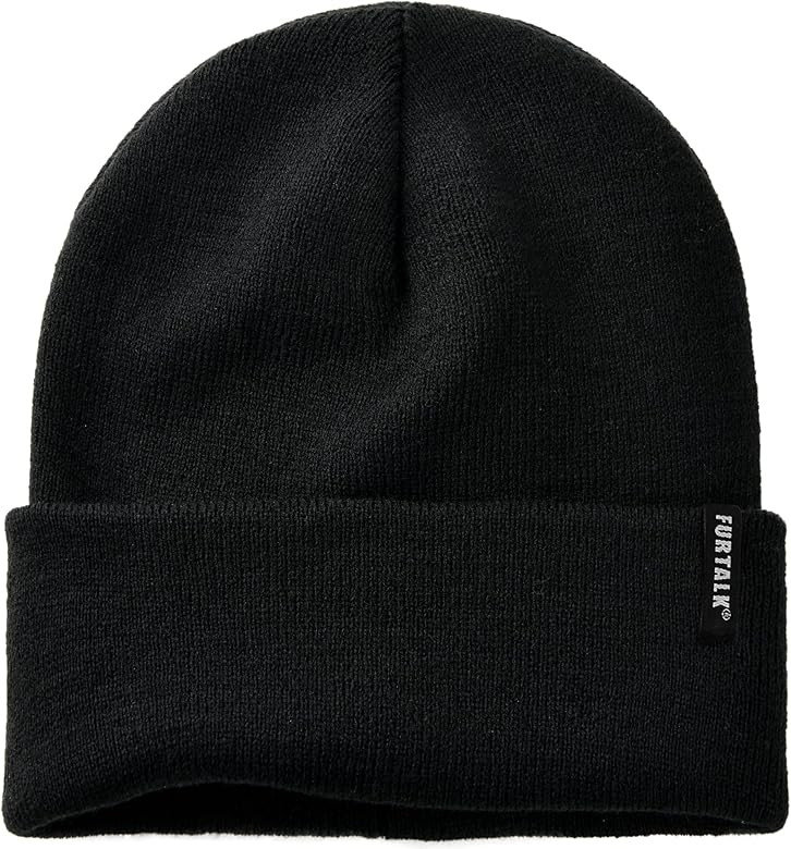 FURTALK Beanie Hat for Men Women Winter Hats for Women Men Soft Warm Unisex Cuffed Beanie Knitted... | Amazon (US)