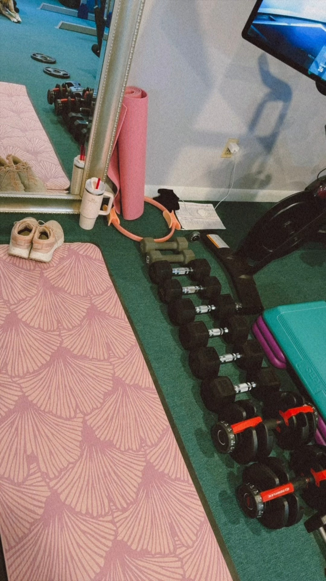 Christmas present to me 🎁✨
Building my home gym one piece at a time with dumbbells + Pilates essentials to stay strong, energized, and consistent. Wellness > everything this season 🤍
Linked my faves for anyone starting their own at-home setup! I searched dumbbells and found the most reasonable ones at Walmart! 

Walmart finds 
HomeGym 
PilatesAtHome 
WellnessJourney 
FitnessEssentials 
SelfCareGift 
HealthyHabits 
AtHomeWorkout 
LTKFitness 
ChristmasToMyself

#LTKGiftGuide #LTKHome #LTKActive