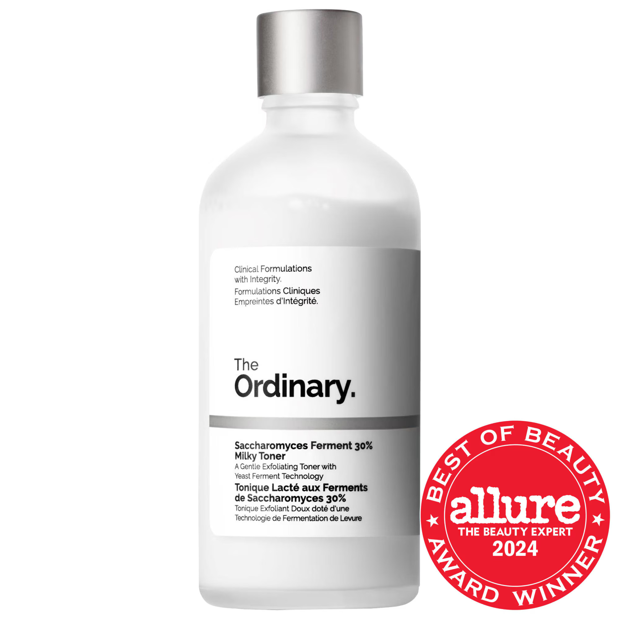 The Ordinary Saccharomyces Ferment 30% Milky Toner for Gentle Exfoliation and Hydration 3.4 oz / 100 ml | Sephora (US)