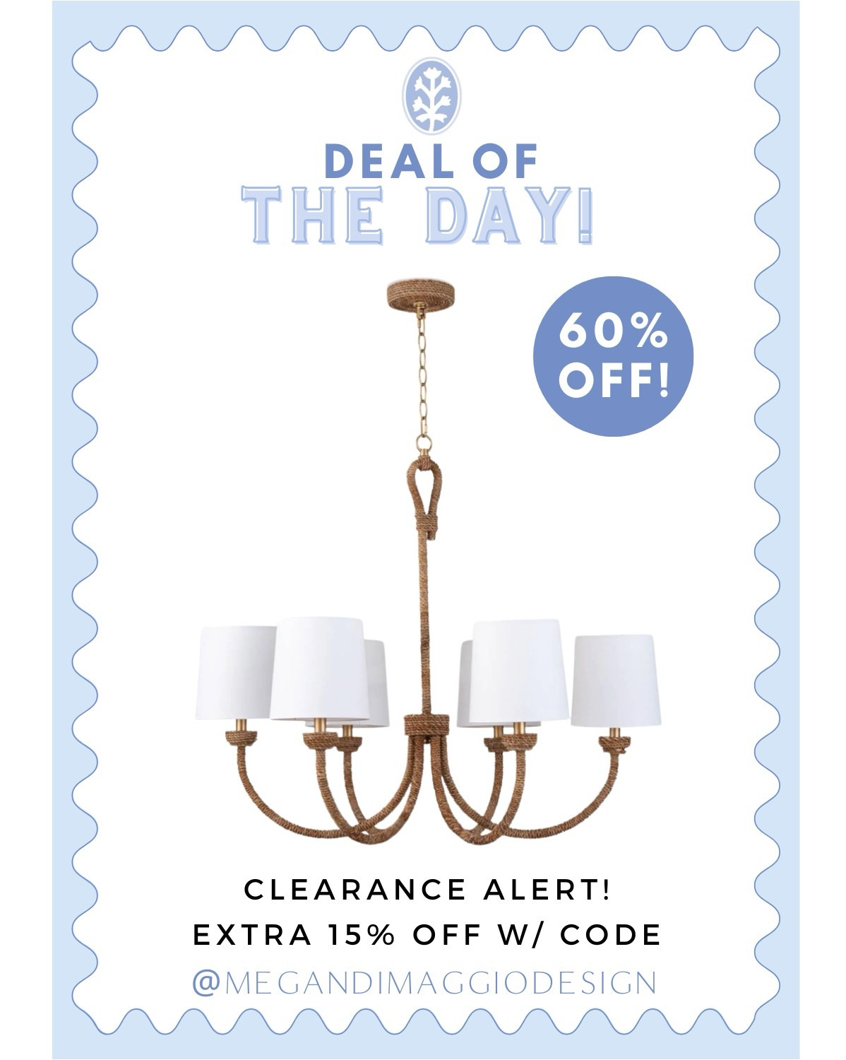 Save up to 60% OFF these major deals of the day!! So many deals on coastal chandeliers 🤩 and more!!

#LTKSaleAlert #LTKHome