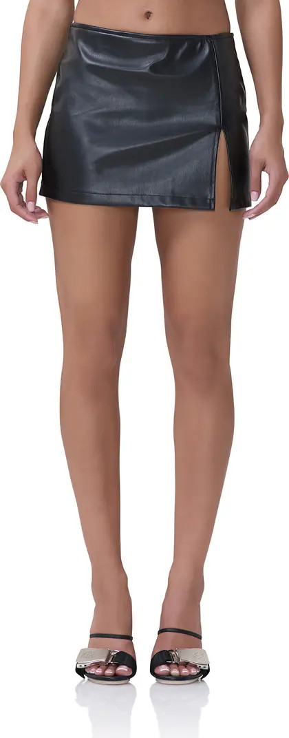 Olivia Faux Leather Miniskirt | Nordstrom