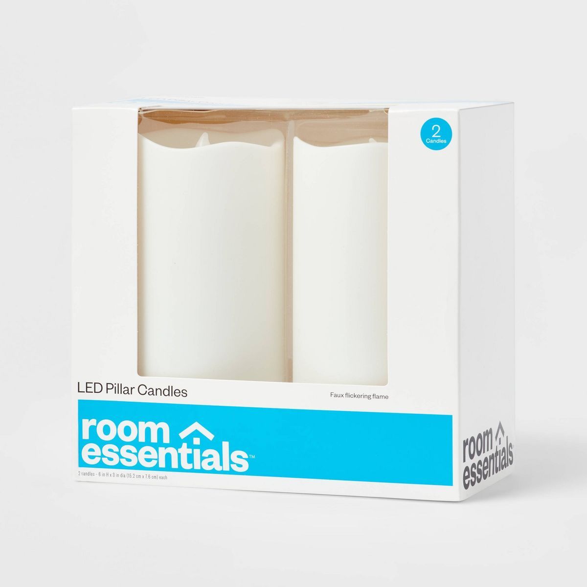 3" x 6" LED Candle - Room Essentials™ | Target