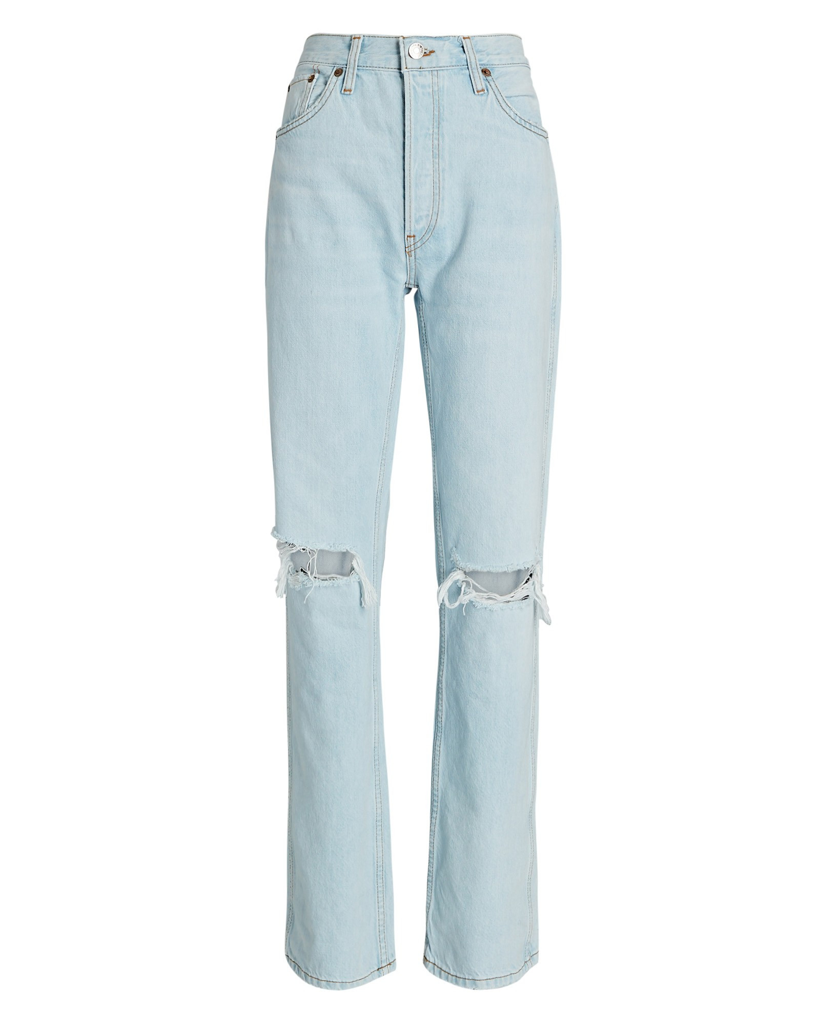 90s High-Rise Loose Straight-Leg Jeans | INTERMIX