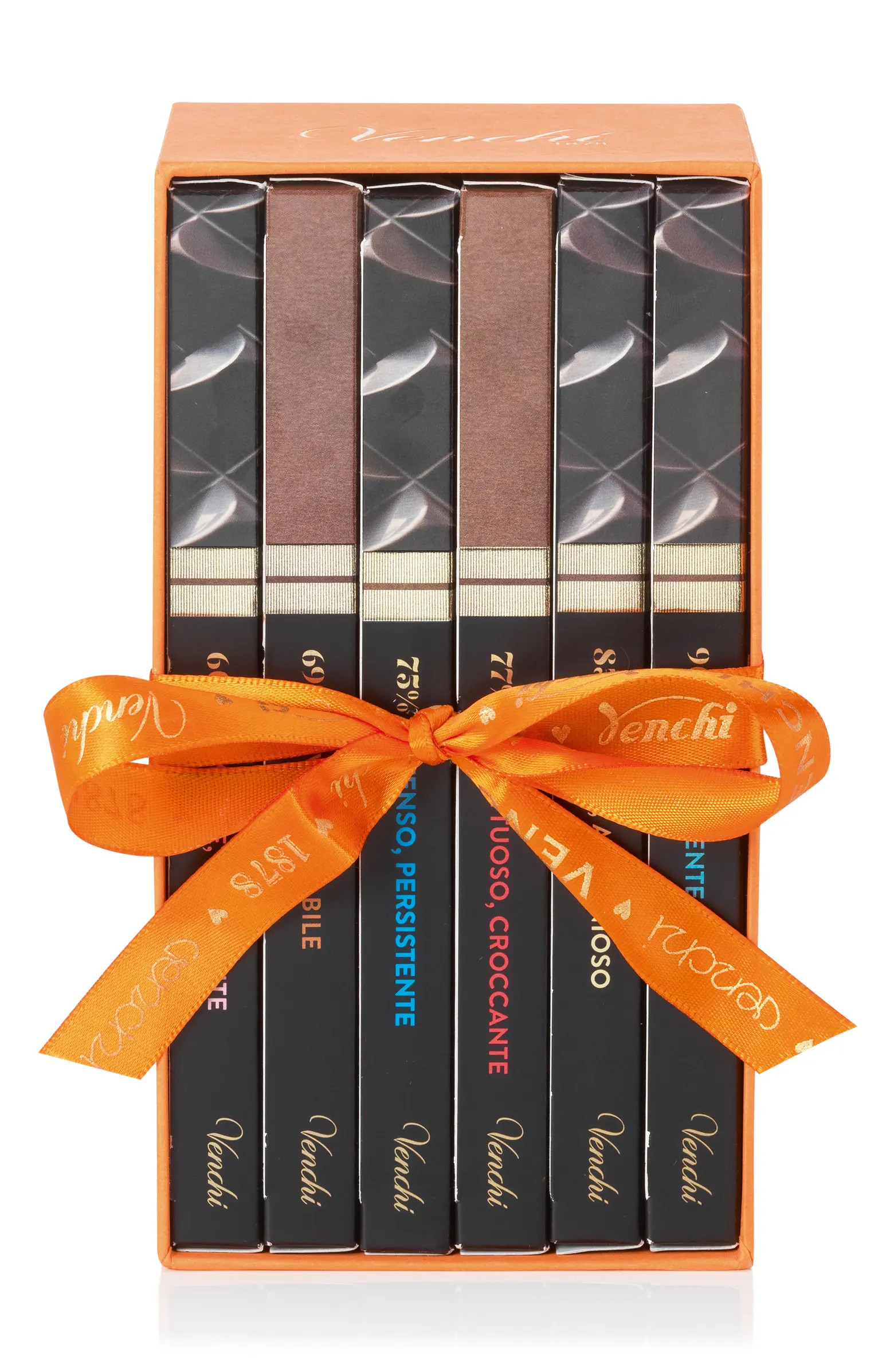 Bookcase Assorted 6-Piece Extra Dark Chocolate Bars | Nordstrom