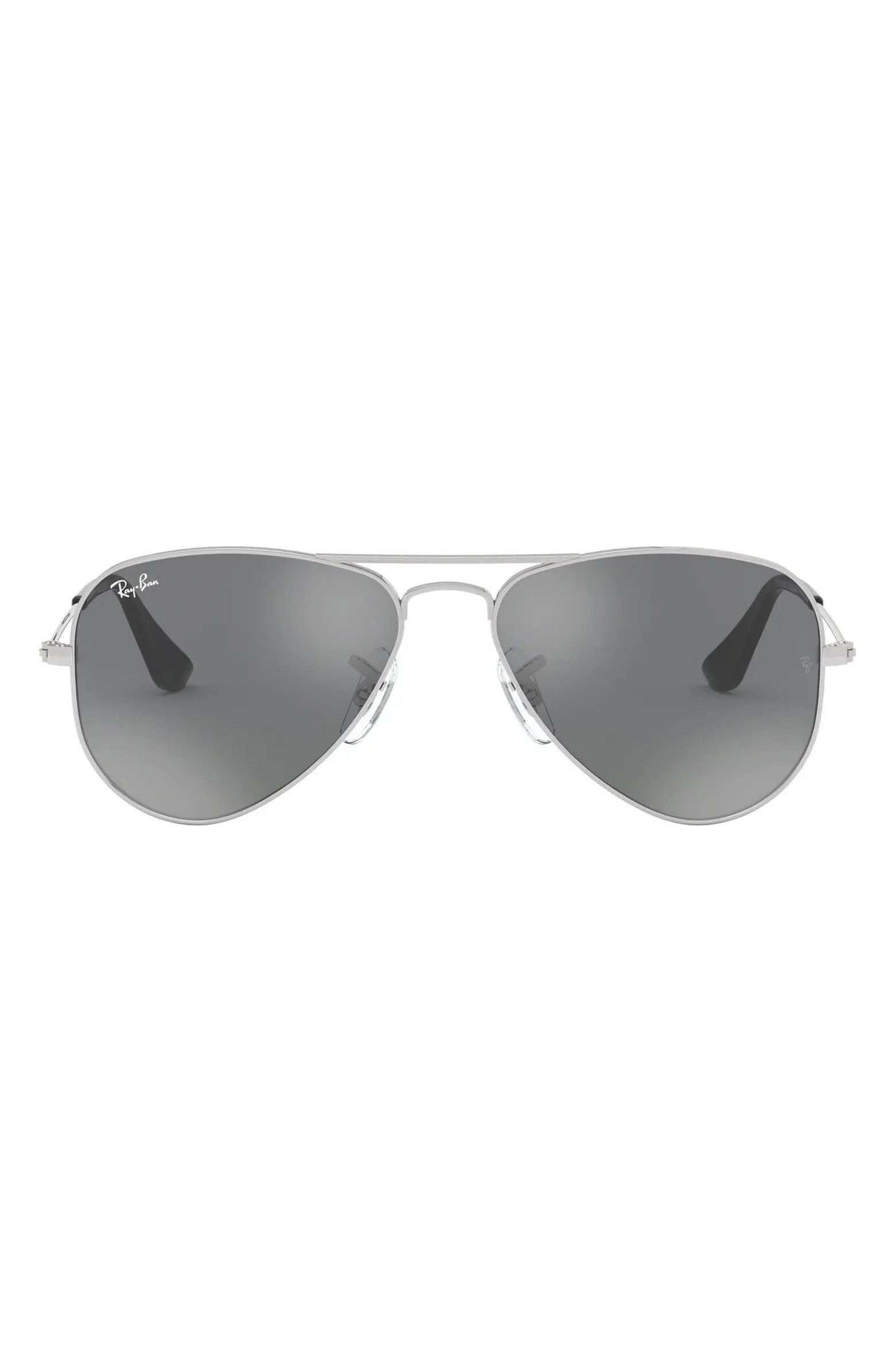 Junior 50mm Mirrored Aviator Sunglasses | Nordstrom