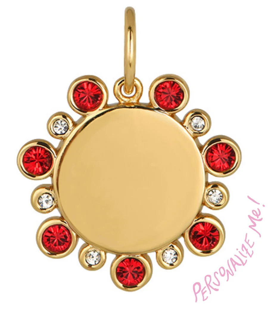 July Birthstone Pendant | Goldbug Collection