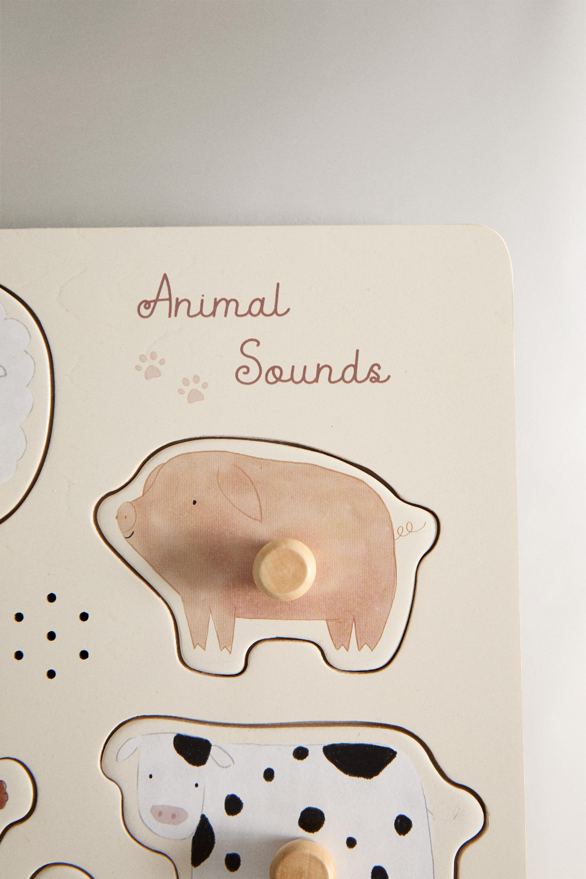 CHILDREN’S ANIMAL SOUNDS PUZZLE | Zara Canada