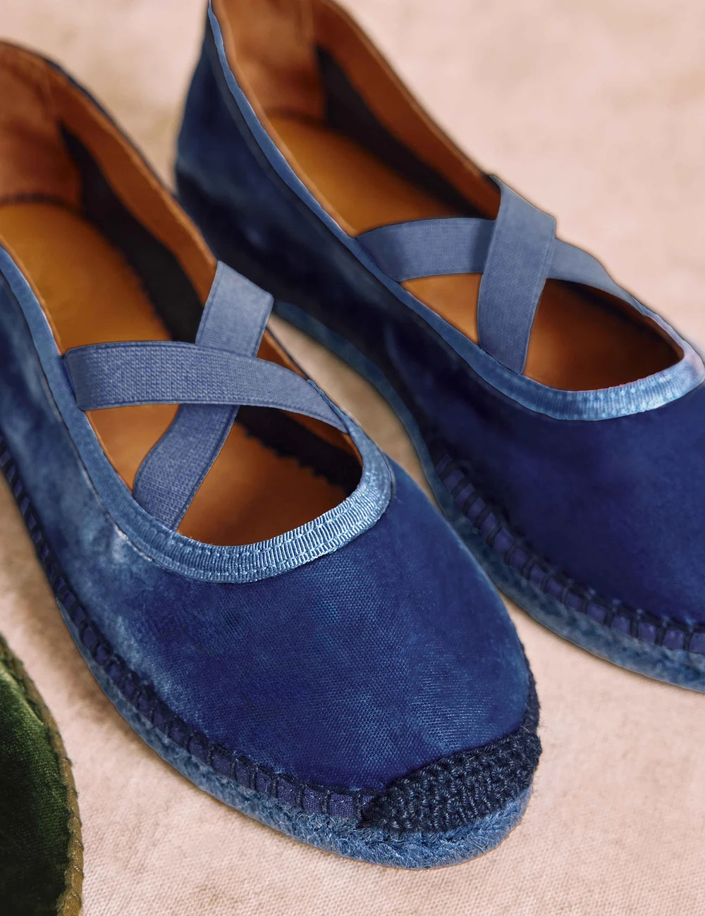 Chico Velvet Espadrille in Denim | Women's Shoes | Penelope Chilvers | Penelope Chilvers