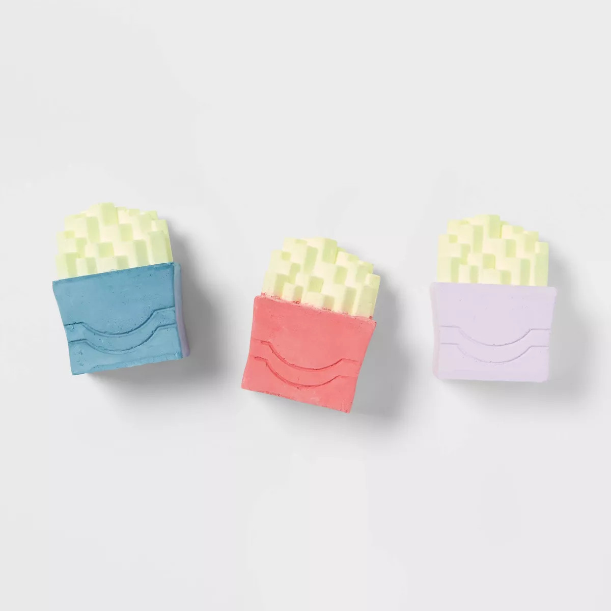 French Fries Chalk 3ct - Sun Squad™ | Target