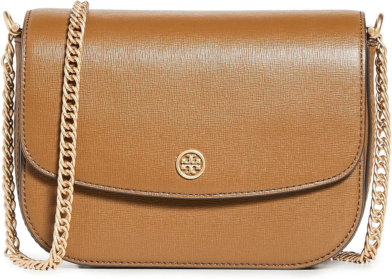 Tory Burch Women's Robinson Convertible Shoulder Bag, Bistro Brown, One Size | Amazon (US)