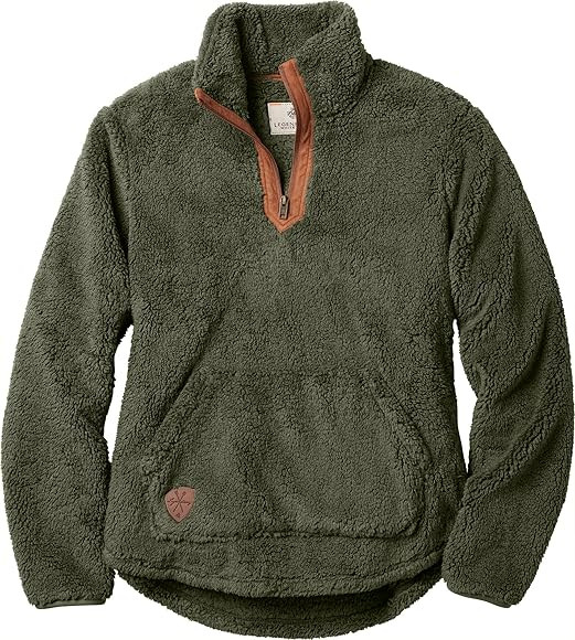 Legendary Whitetails Women's Fuzzy Hide Fleece Pullover 1/4 Zip | Amazon (US)