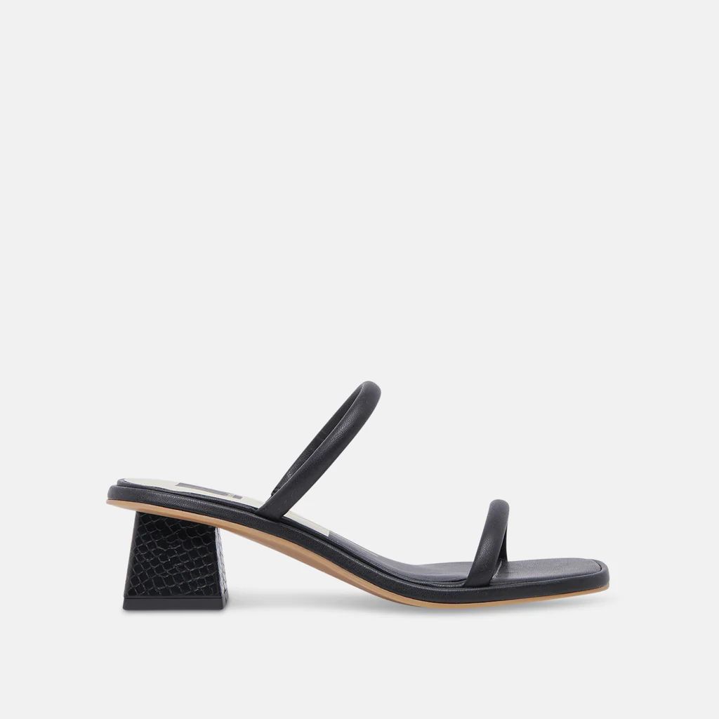 RAMIZE SANDALS BLACK STELLA | DolceVita.com