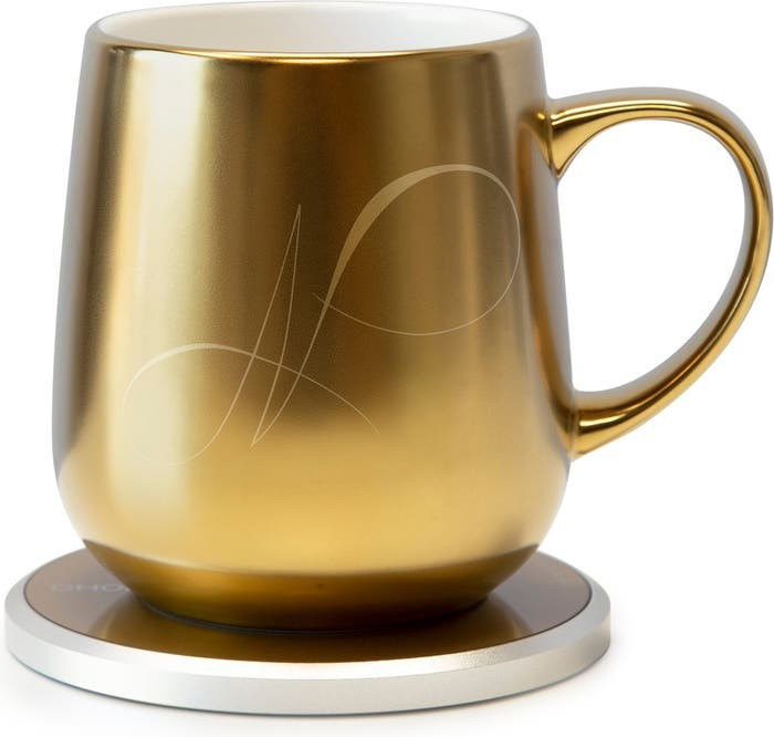 Ui Monogram Golden Mug & Warmer Set | Nordstrom