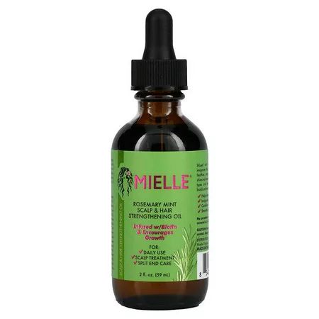 Mielle Scalp & Hair Strengthening Oil Rosemary Mint 2 fl oz (59 ml) Pack of 4 | Walmart (US)