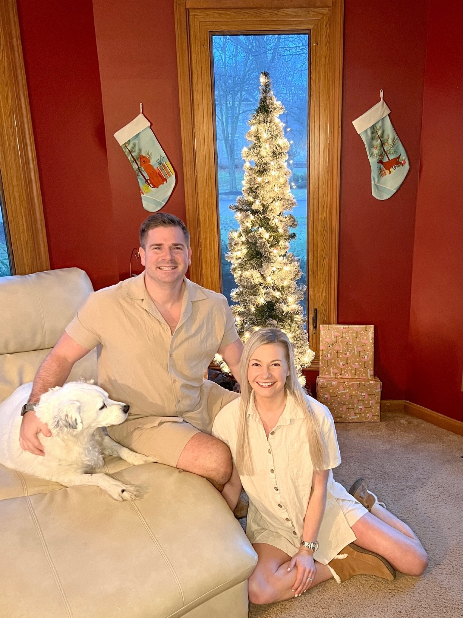Matching his & hers pajamas from SheIn - perfect for Christmas morning! 

#LTKmens #LTKfindsunder50 #LTKHoliday