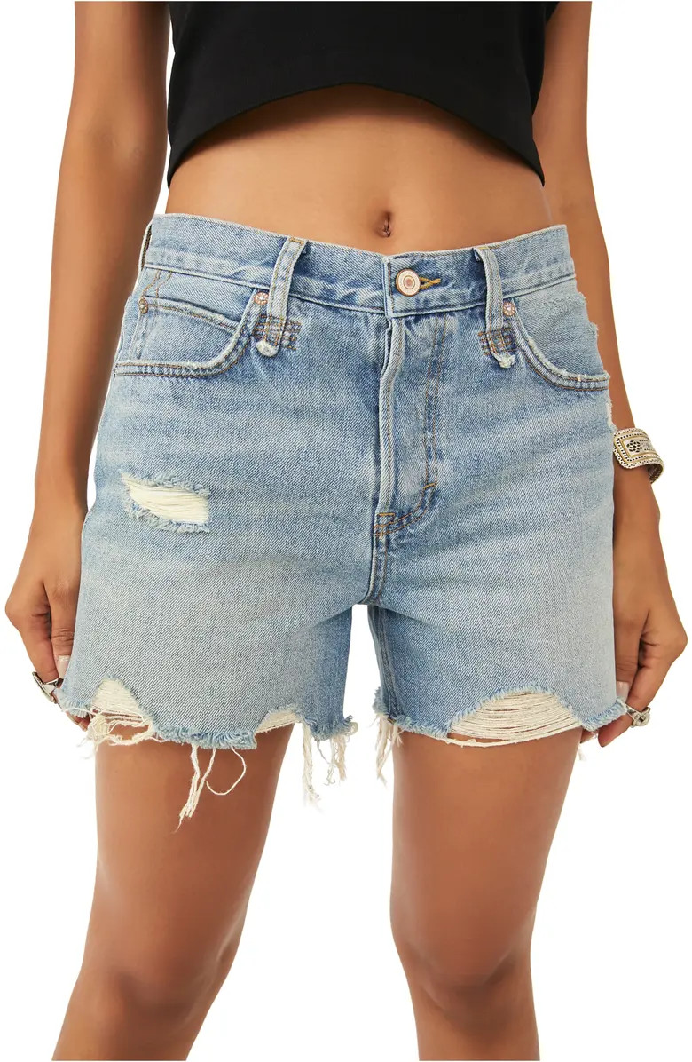 Makai High Waist Cutoff Shorts | Nordstrom