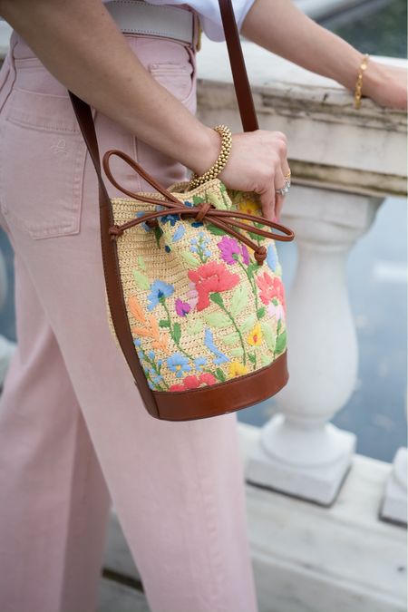 Back in stock! Grab this embroidered raffia bag while you can! You can wear this bag over the shoulder or crossbody. 


#LTKstyletip #LTKSeasonal #LTKitbag