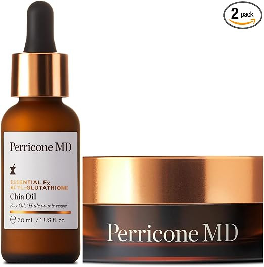 Perricone MD Essential FX Acyl-Glutathione Cleansing Balm and Facial Oil Duo | Nourishing Cleanse... | Amazon (UK)