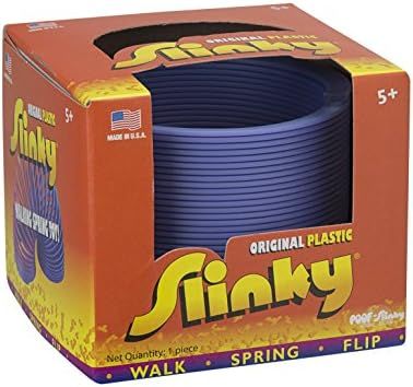 The Original Slinky Brand Plastic Slinky Kids Spring Toy | Amazon (US)