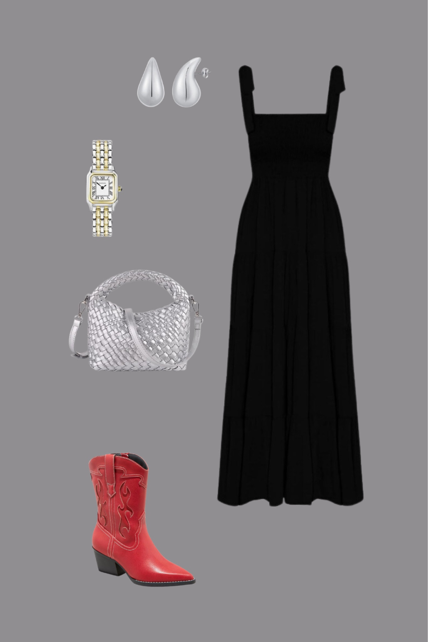 Summer concert outfit, summer outfits, red cowboy boots 

#LTKSeasonal #LTKMidsize #LTKStyleTip