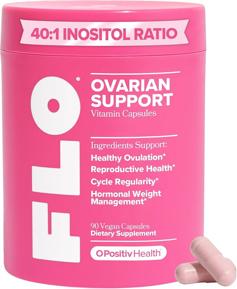FLO Ovarian Health Support - Hormone Balance for Women, Inositol Supplement with DIM, Myo-Inosito... | Amazon (US)