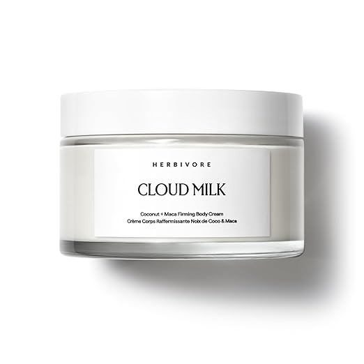 HERBIVORE Cloud Milk Coconut + Maca Firming Body Cream I Fast Absorbing Moisturizer for Smoother,... | Amazon (US)