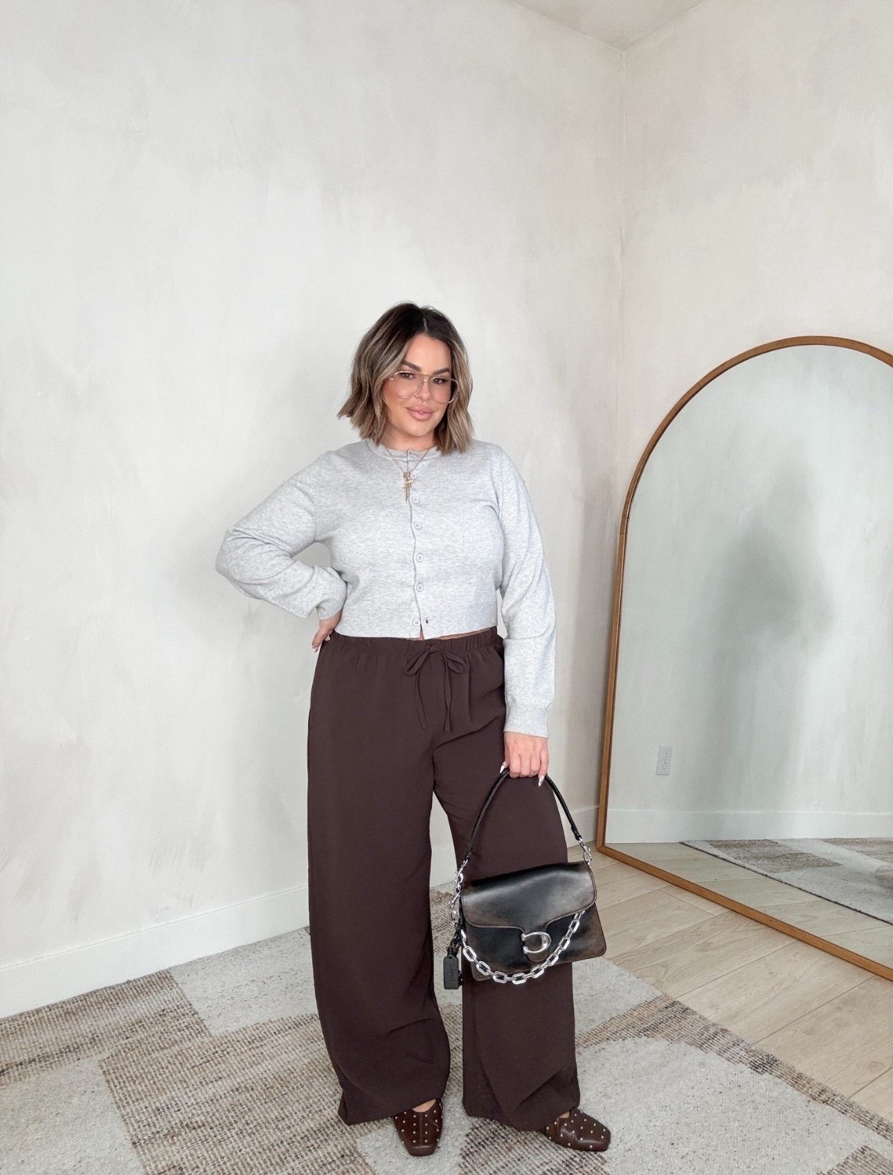 Wrinkle free pants are work the $ 
Sweater xl 
Pants xl reg length 
Shoes are sold out in the studded style but they have a ton more colors.

Use code shayna10 on Miranda Frye to save $ and free shipping 
#coach #workwear #businesscasual

Follow my LTK @shaynaslife on the @shop.LTK app to view this post and get my exclusive app-only content!

#liketkit 
@shop.ltk
https://liketk.it/5RJTc