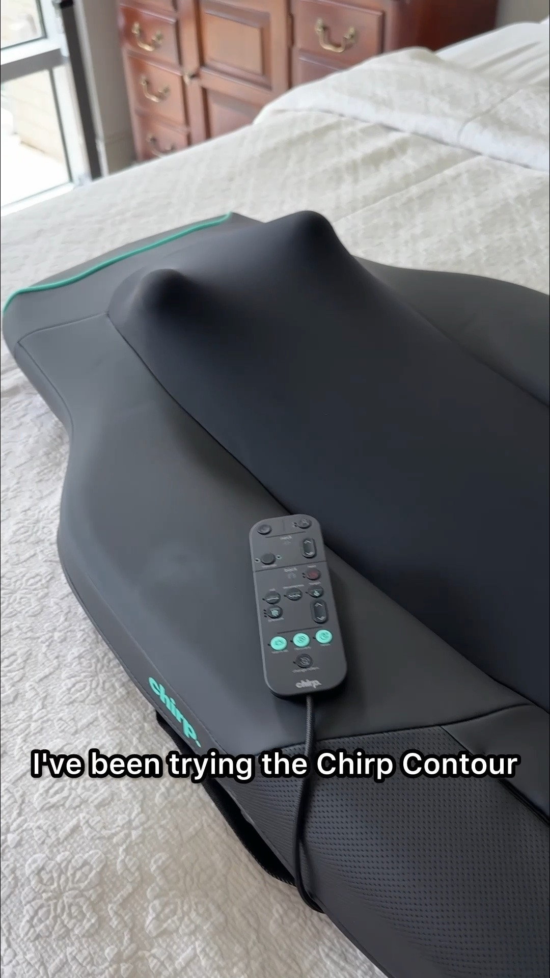 If you’ve ever wished you could bring a little spa-quality recovery home, let me introduce you to the Chirp Contour. It combines spinal decompression, massage, and heat therapy in one device, and the experience is completely customizable. Whether you’re looking to relax, recover, or simply take a few minutes to reset, it’s such a simple way to invest in your wellness right from home.

#LTKselfcare #LTKOver40 #LTKActive