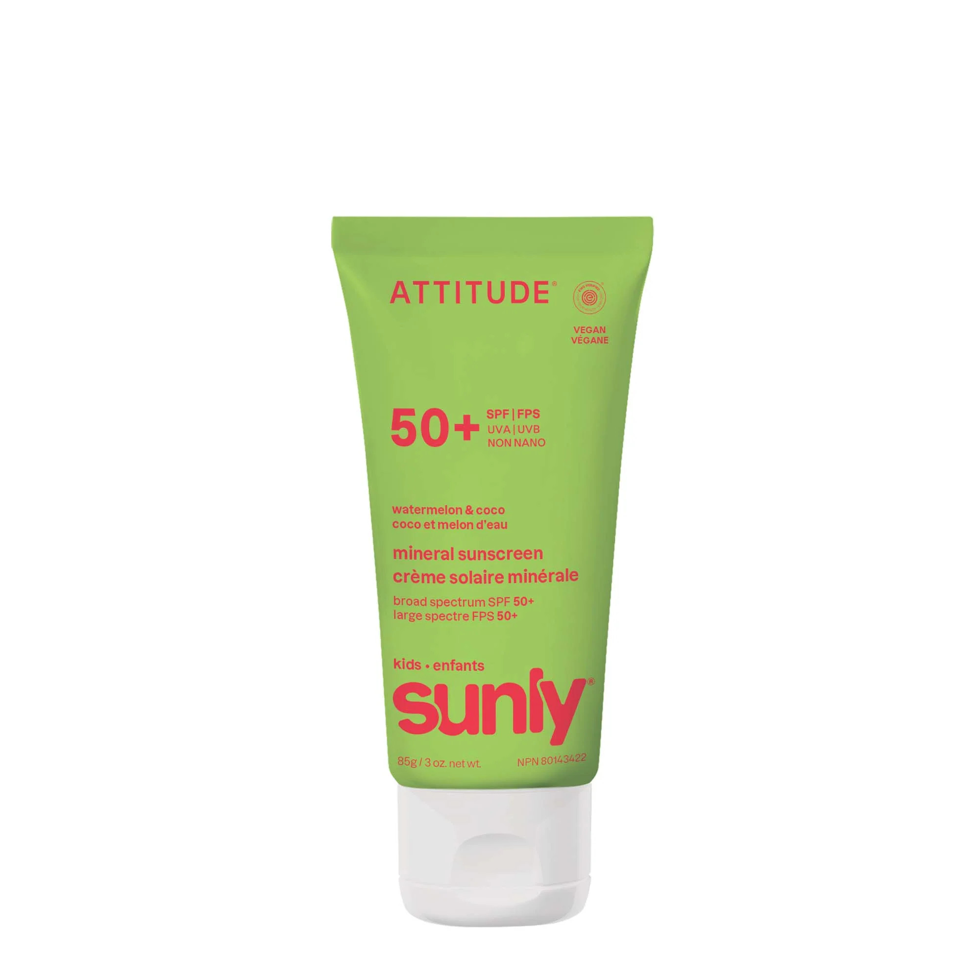 Kids Mineral Sunscreen - Spf 50 | ATTITUDE Living