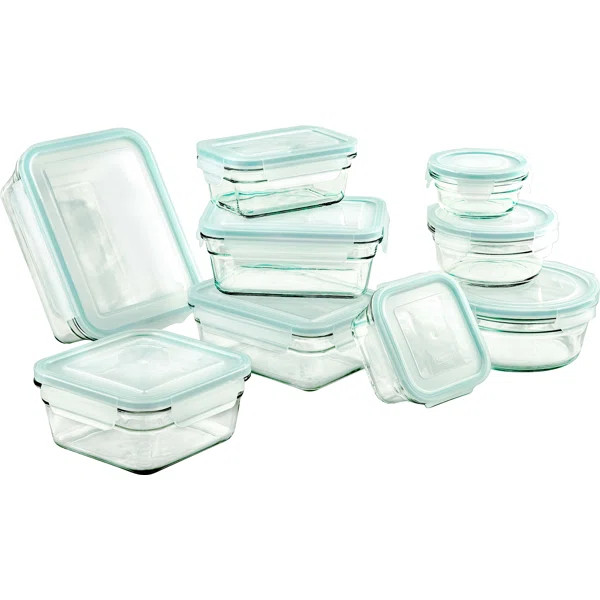 Glasslock 9 Container Food Storage Set | Wayfair Professional