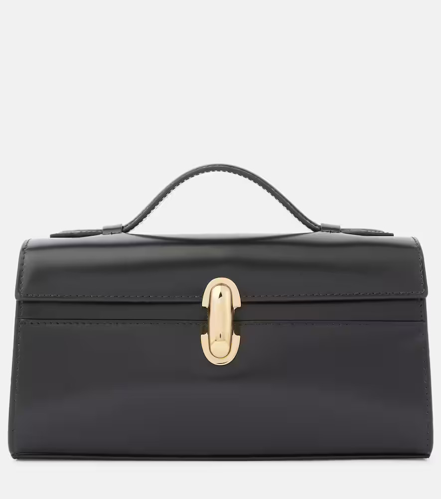 Savette Symmetry Pochette leather tote bag | Mytheresa (US/CA)