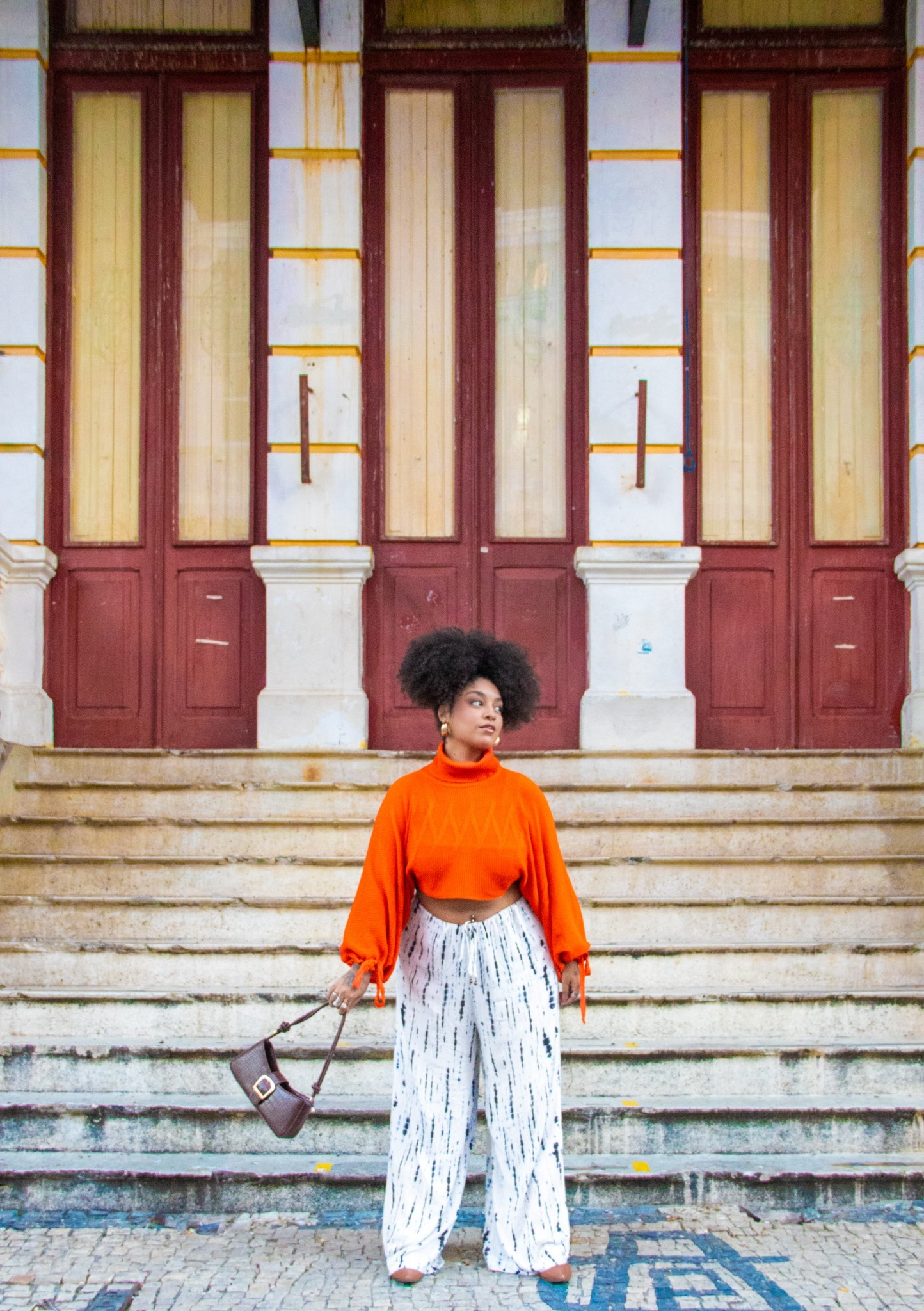 Look de inverno criativo, com tricô e cores vibrantes  

#LTKmidsize #LTKwinter #LTKdicadeestilo