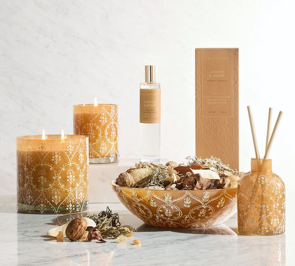 Almond and Amber Scent Collection | Pottery Barn (US)