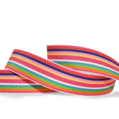 10 Yards Pink Green Blue Orange Yellow Striped Grosgrain Ribbon 5/8"W  | eBay | eBay US