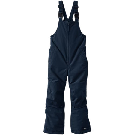 Kids Squall Waterproof Insulated Iron Knee Snow Bibs | Lands' End (US)