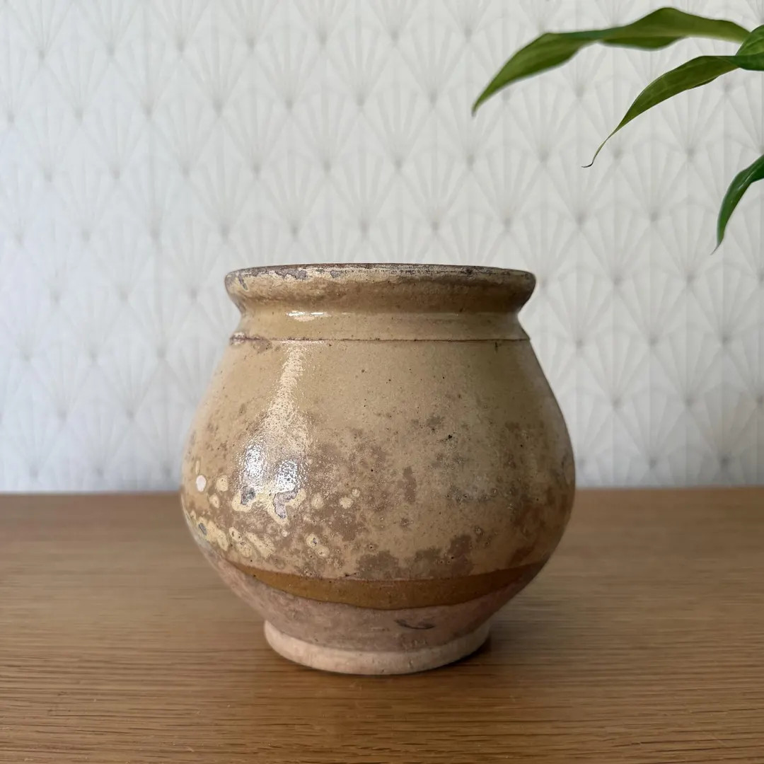 French Antique Stoneware Honey Pot Brown Glazed Circa 1900 2904257 - Etsy | Etsy (Global)