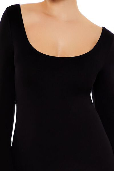 Scoop-Neck Bodycon Maxi Dress | Forever 21