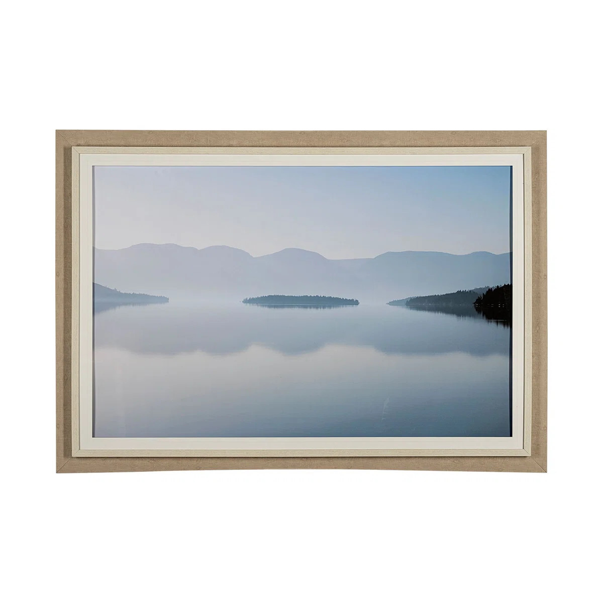 Dream Reflections by Andrew Geiger a Framed Art Print Matted under Glass | Wayfair North America