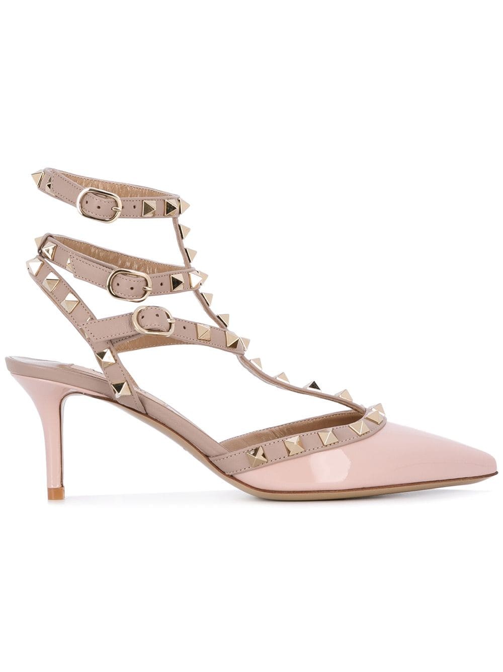 Valentino Valentino Garavani Rockstud pumps - Pink | FarFetch US