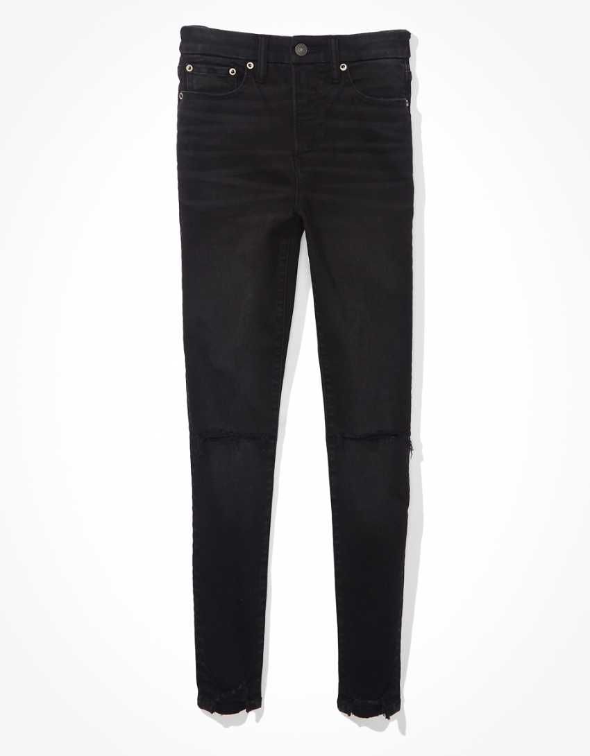 AE Lu(x)e Ripped Super High-Waisted Jegging | American Eagle Outfitters (US & CA)