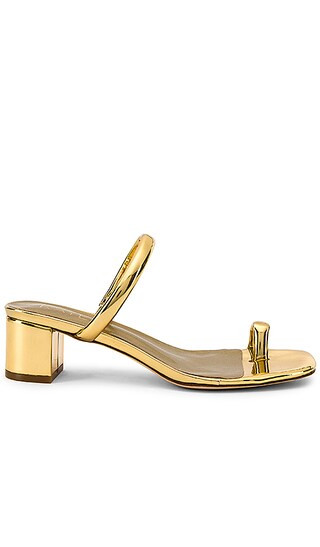 Baby Heel in Gold | Revolve Clothing (Global)