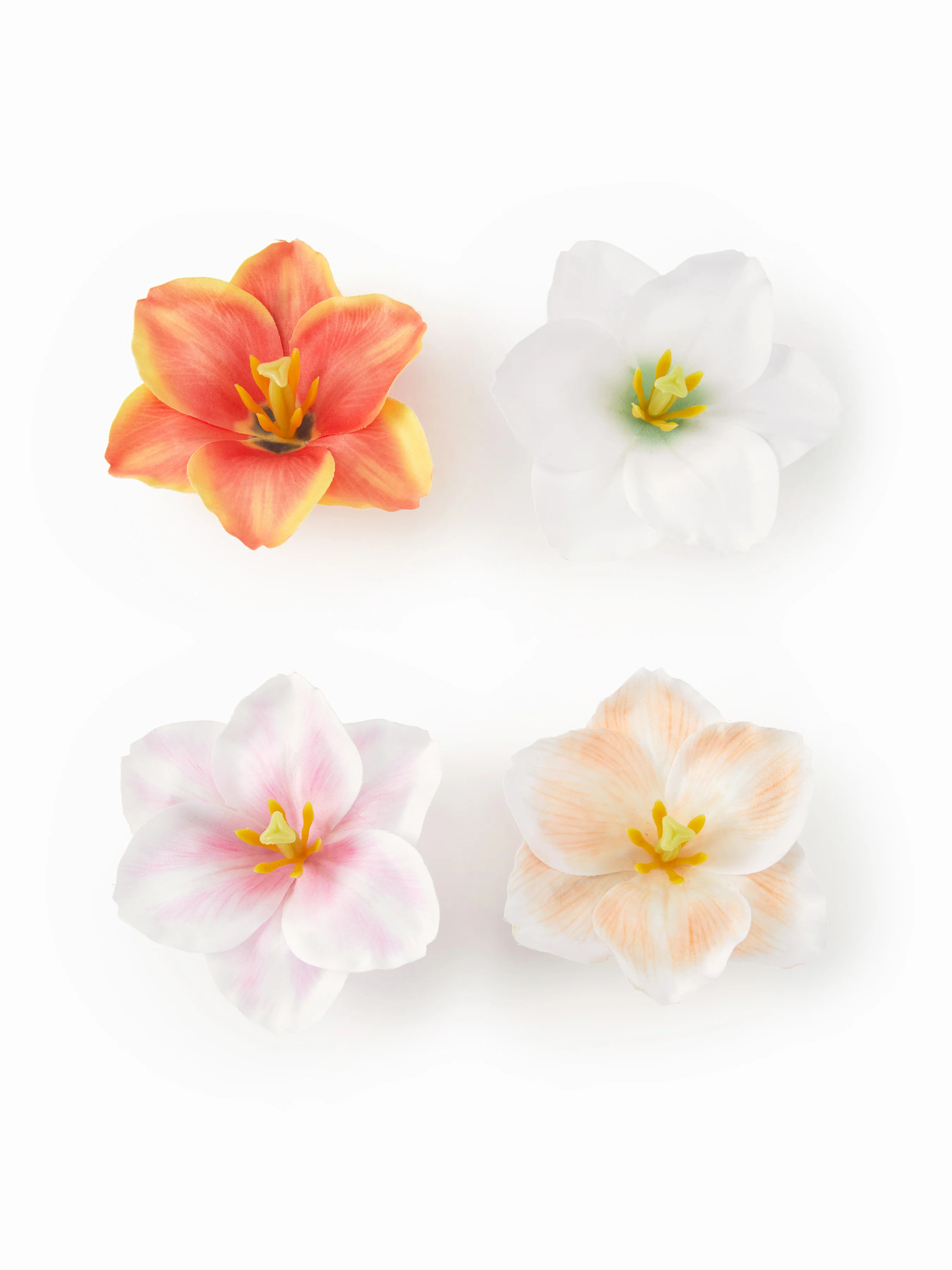 4PCS FLOWER HAIR CLIP SET For Vacation | Cider