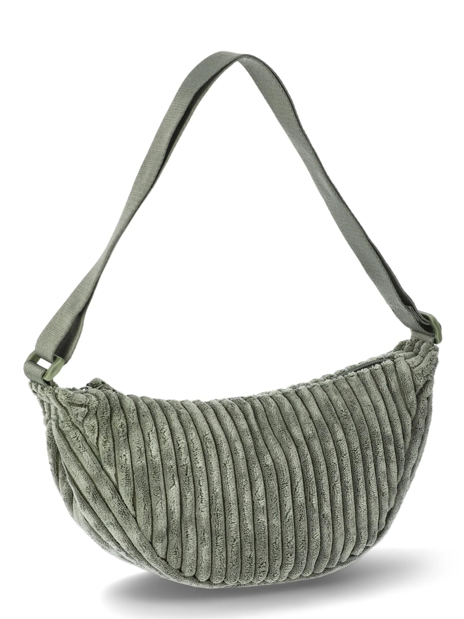 No Boundaries Corduroy Hobo Bag, Women’s - Walmart.com | Walmart (US)