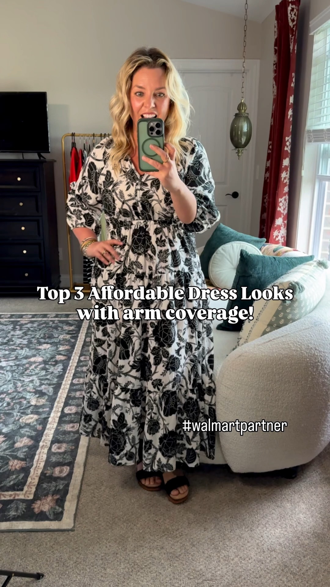 Think spring & Easter with these fun Walmart dress finds!! #walmartpartner

If you are looking for arm coverage I’ve got you with these looks! 
I’m 5’2” & size 10/12, wearing a medium in everything except the green dress, I’m in a large in that one. 
#walmartstyle @walmartstyle 

#LTKPetite #LTKOver40 #LTKMidsize