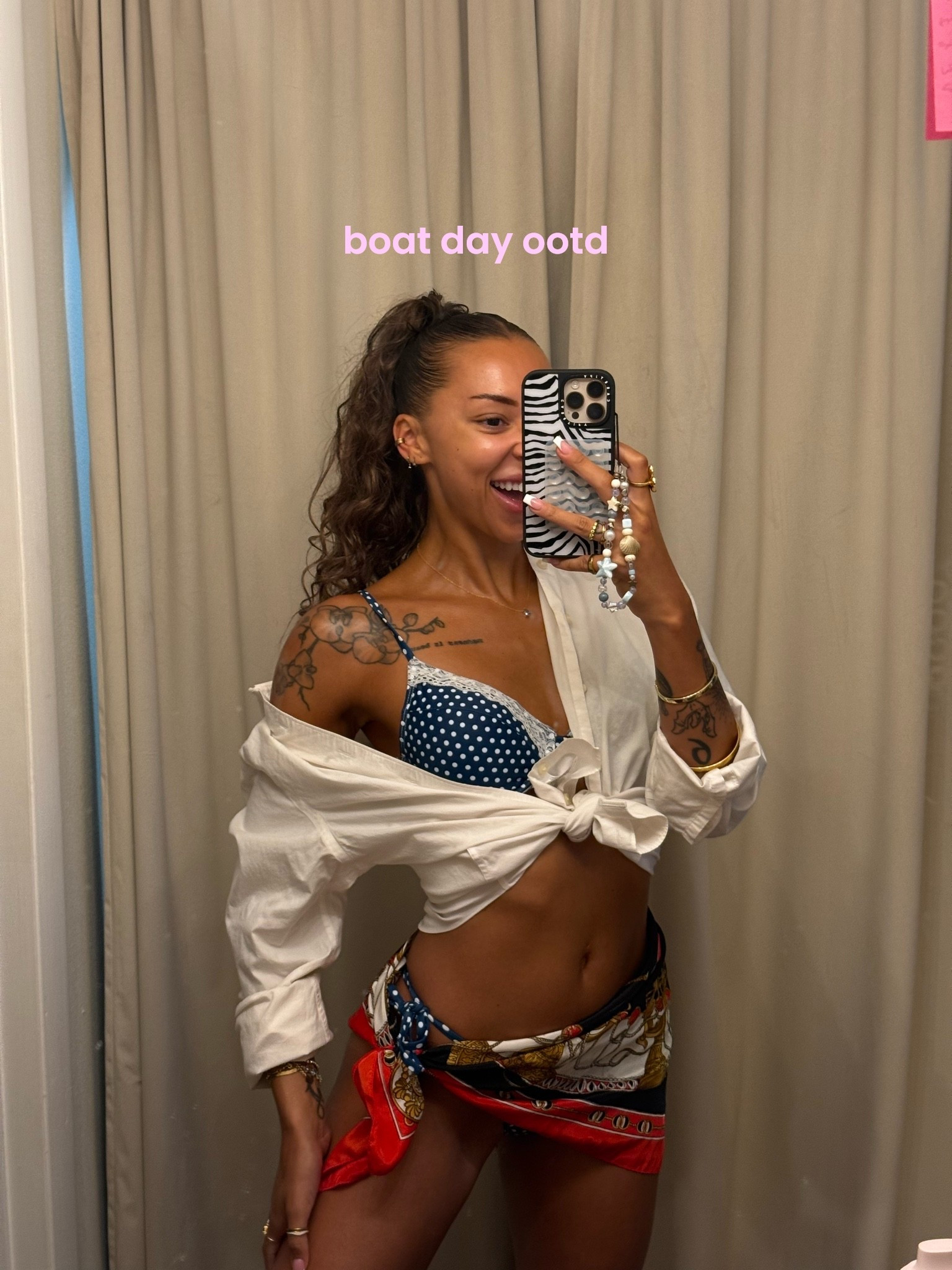 boat day OOTD for 4th of July weekend 🪼🍒🪩🛳️🇺🇸

#LTKootd