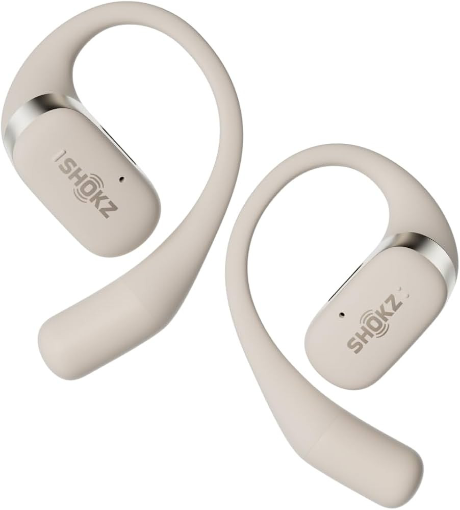 SHOKZ OpenFit - Open-Ear True Wireless Bluetooth Headphones with Microphone, Earbuds with Earhook... | Amazon (US)